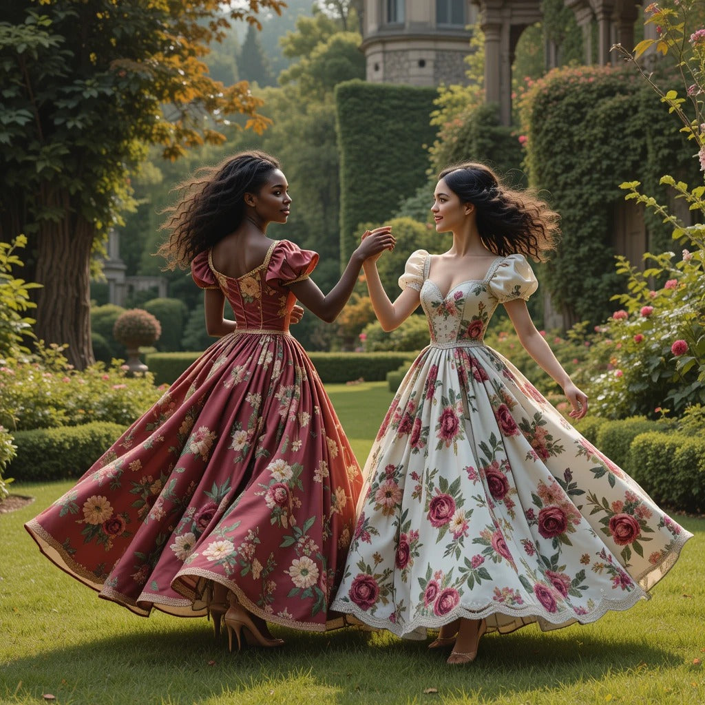 Gilded Floral Royale
