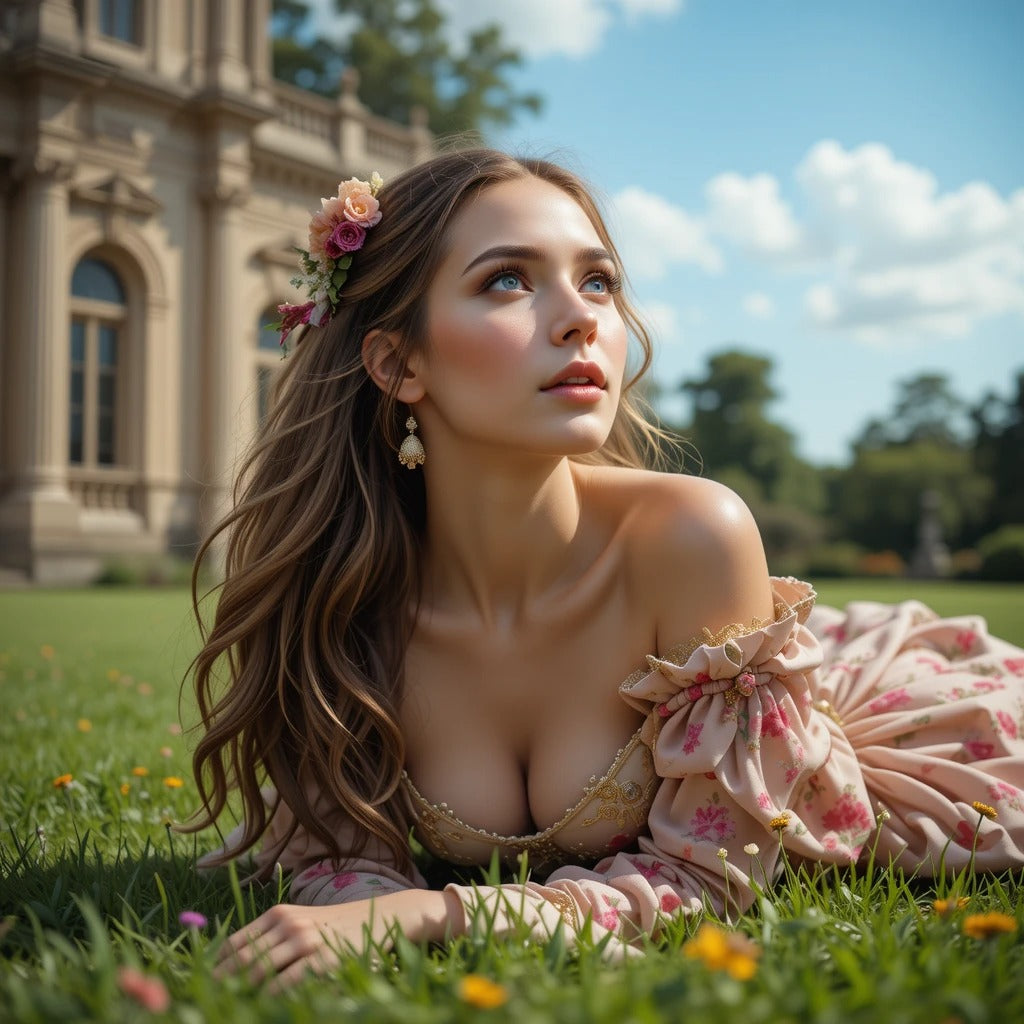 Gilded Floral Royale