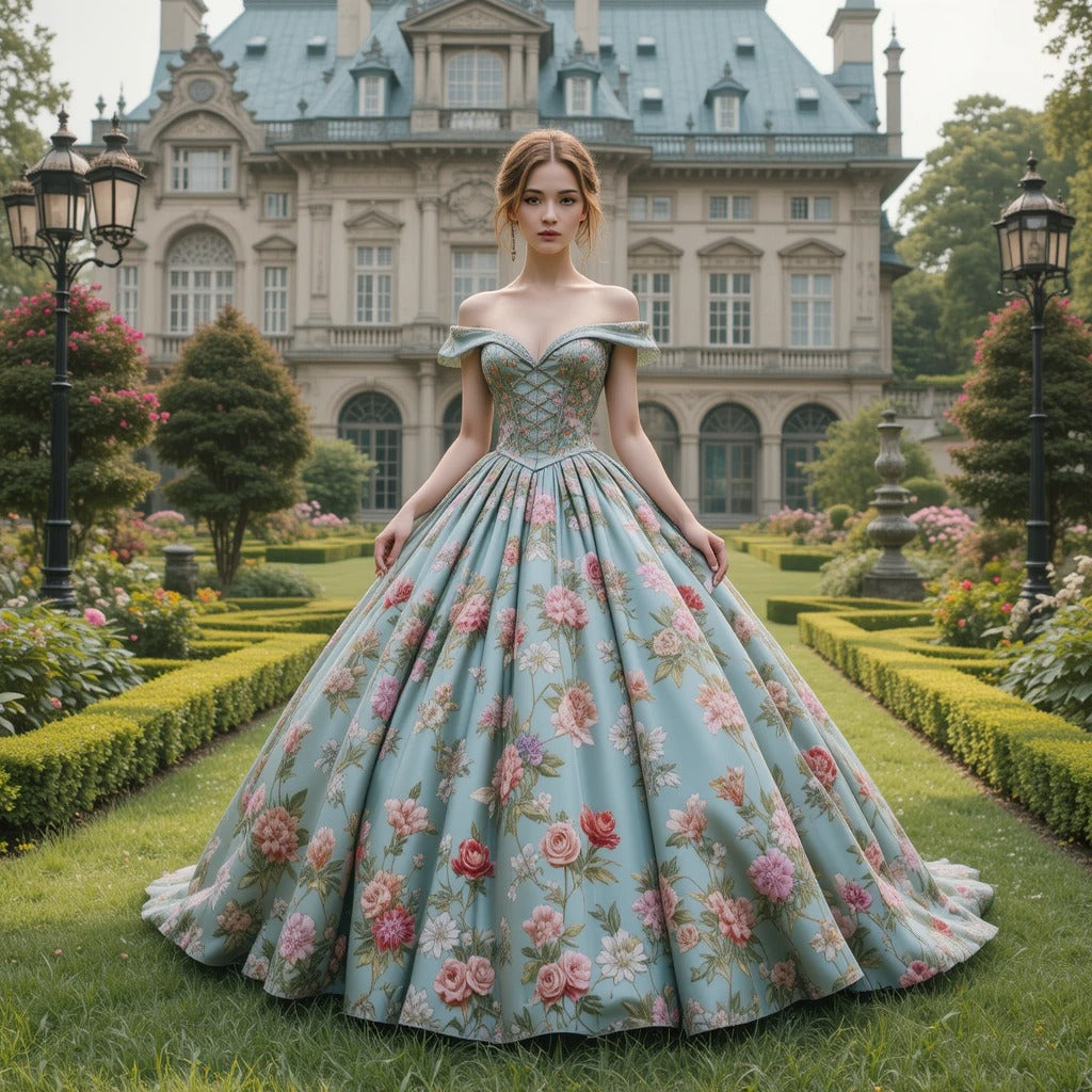Gilded Floral Royale