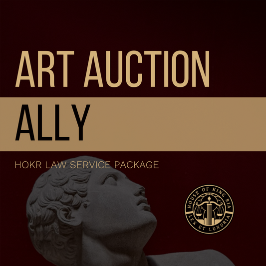 Tending to bidders and handling pieces that carry the soul and history of generations is a daunting yet fulfilling task. The paperwork involved in the sale of such priceless antiques adds another layer of complexity, one that our Art Auction Ally pack can effortlessly manage, allowing you to focus on what matters most: the auction itself.