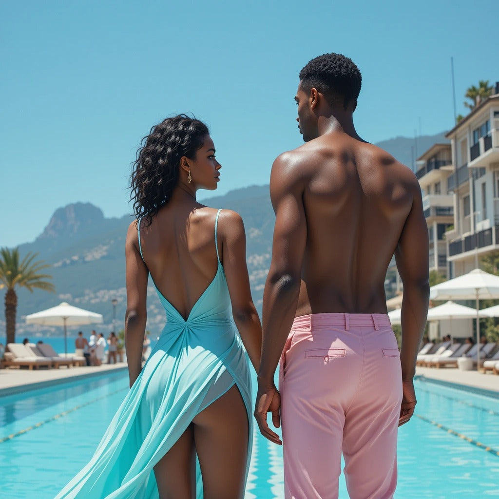 The Beach Breeze Kit presents 100 thoughtfully curated AI-generated design prompts for designers committed to creating elevated swimwear. Whether your vision spans competitive swimming, coastal exploration, or leisurely sunbathing, each prompt unlocks a distinct creative direction rooted in timeless elegance and understated sophistication.