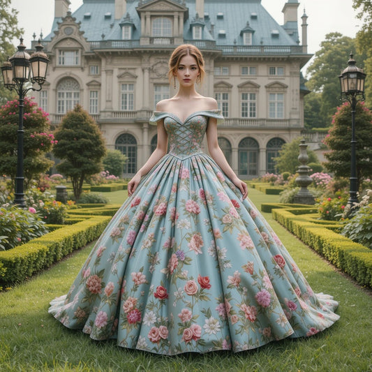 Gilded Floral Royale